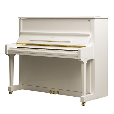 ESSEX EUP-123 E / Parlak Beyaz 123 CM Duvar Piyanosu